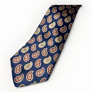 Yves Saint Laurent Men's Silk Neck Tie Multicolor Abstract 57L 3.5W